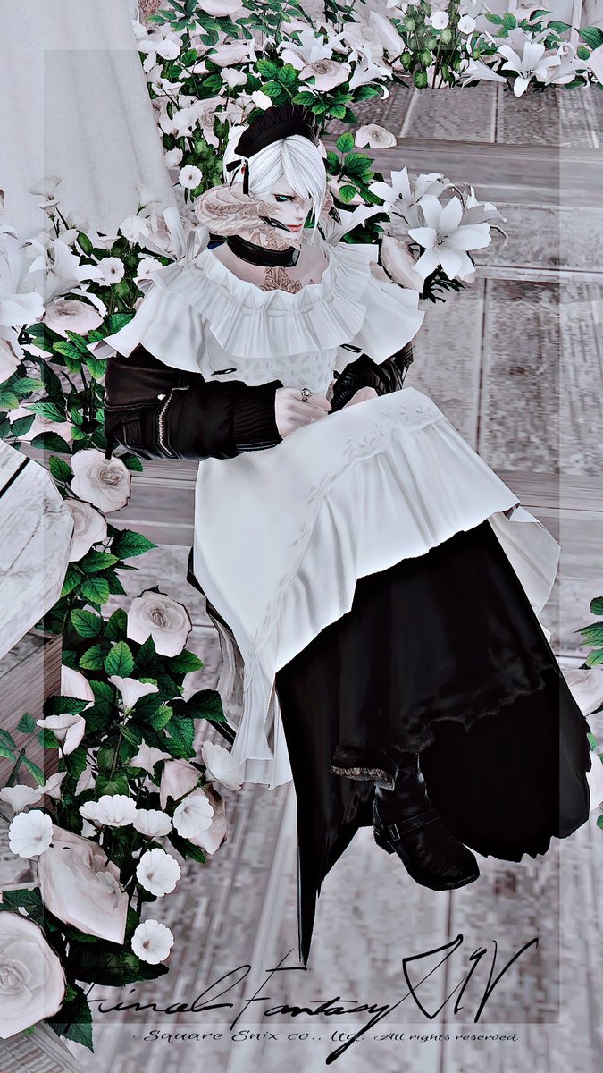 Maid Day~☕️🫖 #blanchir
