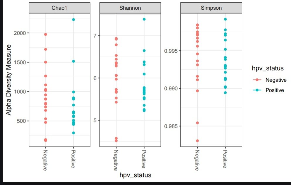 <a href="/n_mogere/">Sophia Mogere N</a>, a member of our team, is  currently analysing 16S data from our project investigating the vaginal microbiome profiles of HIV-positive women with high-risk HPV.
#Microbiome #WomensHealth #Genomics