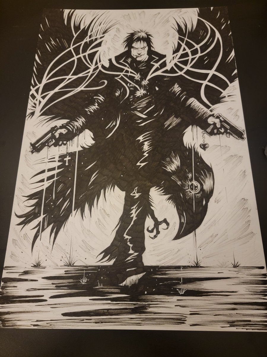 aaaand done. The crow.