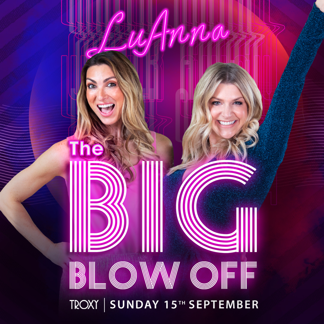 LuAnna's Big Blow Off! Tickets now on sale Grab them here👉 link.dice.fm/y9fd78710375 #luanna #podparty #podcast