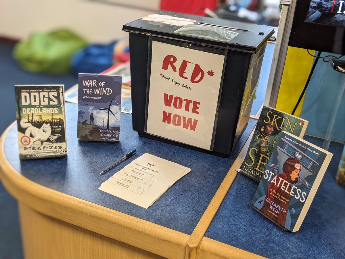 RED VOTING IS TODAY @readenjoydebate - THE POLLING PLACE IS NOW OPEN! You have until end of school today to exercise your RED democratic right! VOTE NOW! @mrkelly_lhs @LHS_English @LarbertHigh @anthony_mcgowan @skinofthesea @EWein2412 @strangelymagic