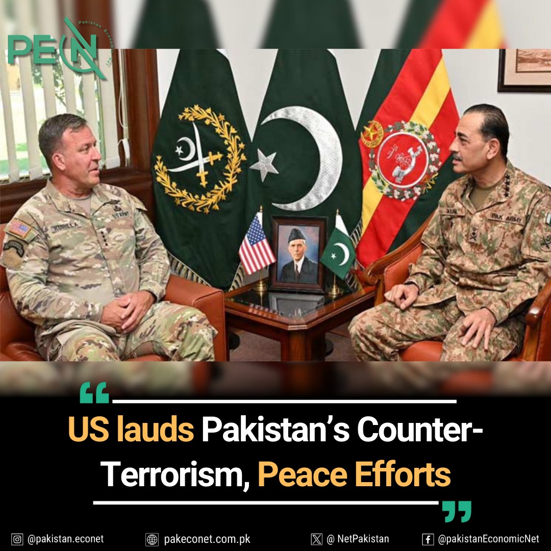 US lauds Pakistan’s counter-terrorism, peace efforts @usembislamabad @OfficialDGISPR Read More: pakeconet.com.pk/story/116533/u… #US #Pakistan
