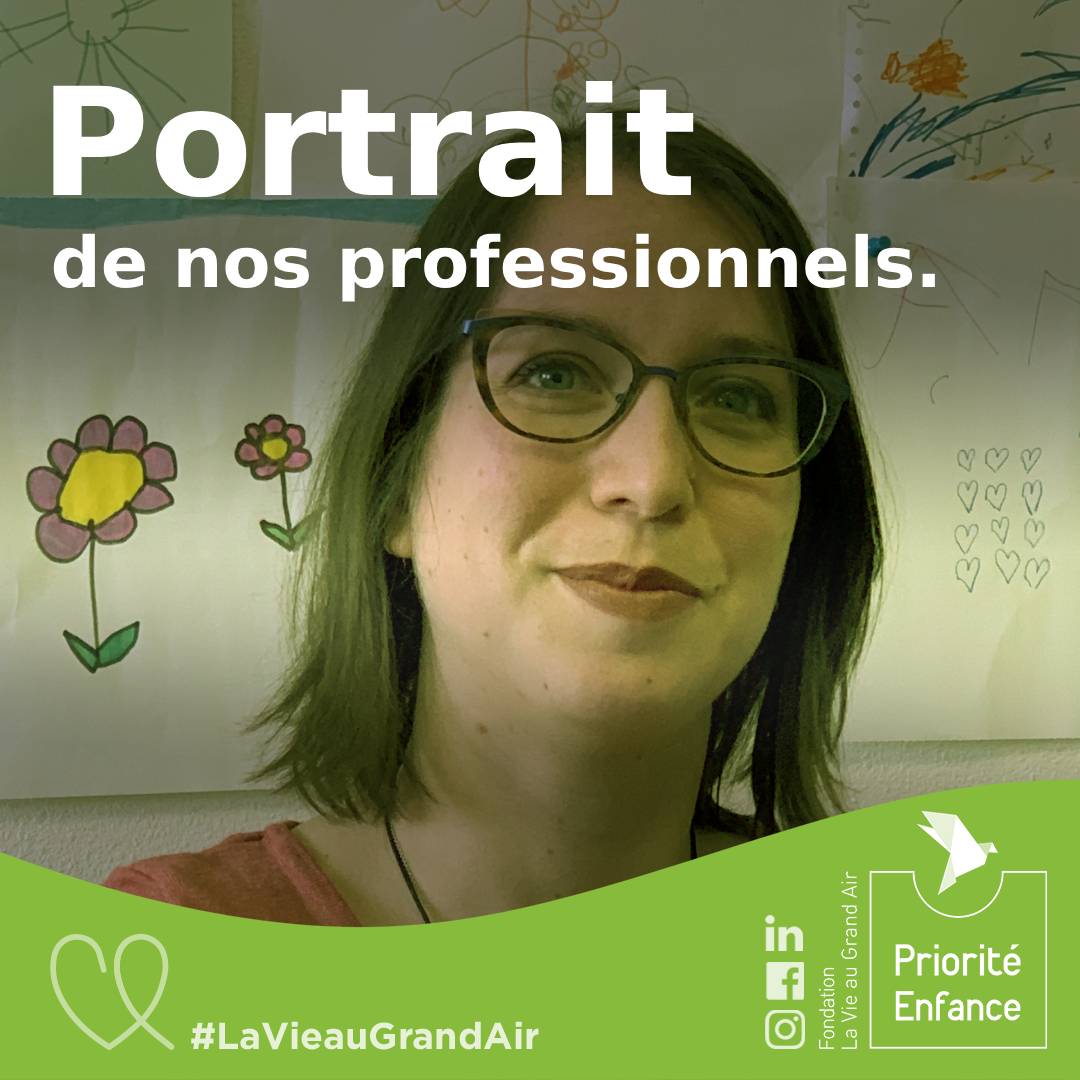 Fondation La Vie au Grand Air I Priorité Enfance (@lavieaugrandair) on Twitter photo Marie-Aline est psychologue à <a href="/LaVieauGrandAir/">Fondation La Vie au Grand Air I Priorité Enfance</a>. Sa mission : veiller à la prise en compte de la dimension psychique dans la prise en charge de l’enfant et de sa santé. Ce qui la motive, c’est de voir le chemin parcouru par les enfants. Pouvoir aider par son travail et son action. Marie-Aline est psychologue à <a href="/LaVieauGrandAir/">Fondation La Vie au Grand Air I Priorité Enfance</a>. Sa mission : veiller à la prise en compte de la dimension psychique dans la prise en charge de l’enfant et de sa santé. Ce qui la motive, c’est de voir le chemin parcouru par les enfants. Pouvoir aider par son travail et son action.