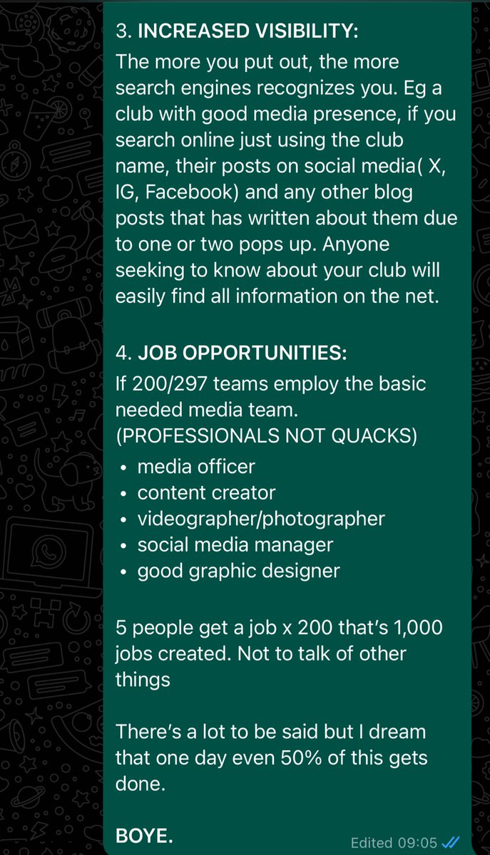 BOYE THE DREAMER EPISODE 2. (CLUBS) So much to be said but tag anyone you feel needs to see this. And if anyone needs professional advice to set things up, seek😮‍💨🙏 You can add your own WISHES let’s DREAM together. We’re sitting in a billion dollar economy.