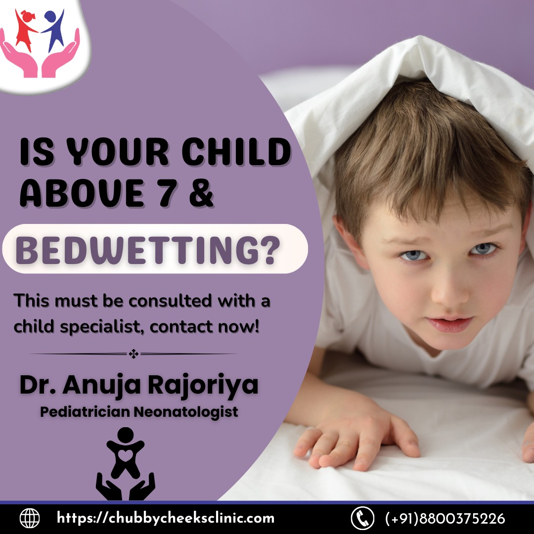 𝑰𝑺 𝒀𝑶𝑼𝑹 𝑪𝑯𝑰𝑳𝑫 𝑨𝑩𝑶𝑽𝑬 7 & 𝑩𝑬𝑫𝑾𝑬𝑻𝑻𝑰𝑵𝑮?
This must be consulted with a child specialist, contact now! 
.
.
📲 Call for appointment (+91)8800375226
-
#Chubbycheekskidsclinic #DrAnujaRajoriya #babydigestive #bedwettinghelp #bedwettingsolution #bedwetting