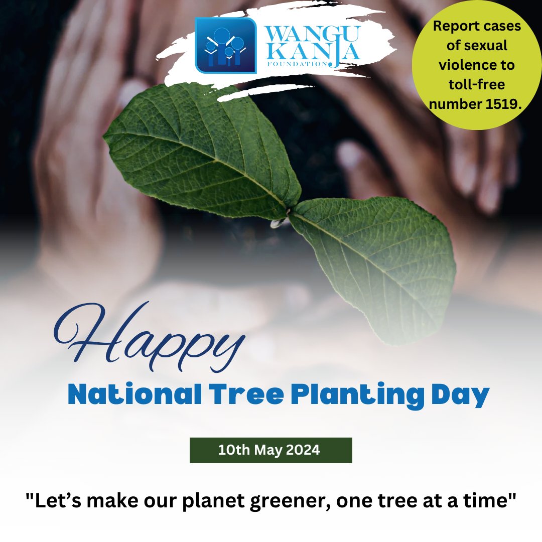 Happy National Planting Tree Day Deforestation and environmental degradation can contribute to the vulnerability of communities to sexual violence. Lets make our planet greener, one at a time. #NationalTreePlantingDay