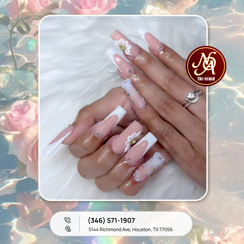 TheGrand_Nails's tweet photo. Because moms deserve pampering too! Celebrating Mother's Day with a fresh mani and a fabulous new nail design. ✨
#thegrandnailsofamerica #nailsofamerica #nailsalon #nailsalontx #nailsalonhouston #nail #manicure #pedicure #acrylicnails #nailsoftheday #fashion #nails https://t.co/TUzgaJ9r1S