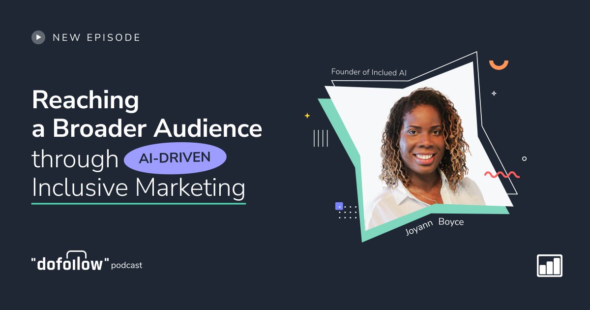 ⚡ NEW PODCAST EPISODE JUST DROPPED ⚡

Expand your reach online by diversifying your communication strategy! Learn how to use inclusive, AI-driven marketing to connect with a broader audience. 

Today’s podcast features the founder of IncluedAI <a href="/joyannboyce/">Joyann</a>. She is also a
