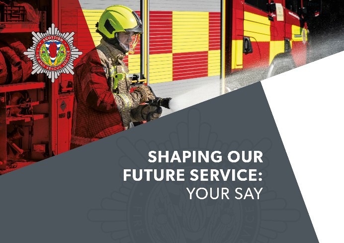 The @SFRSYourSafety is holding a public pre-consultation exercise titled 'Shaping Our Future Service: Your Say', as they consider changes to the emergency service they deliver across Scotland. Details here - tinyurl.com/25c4k4jm