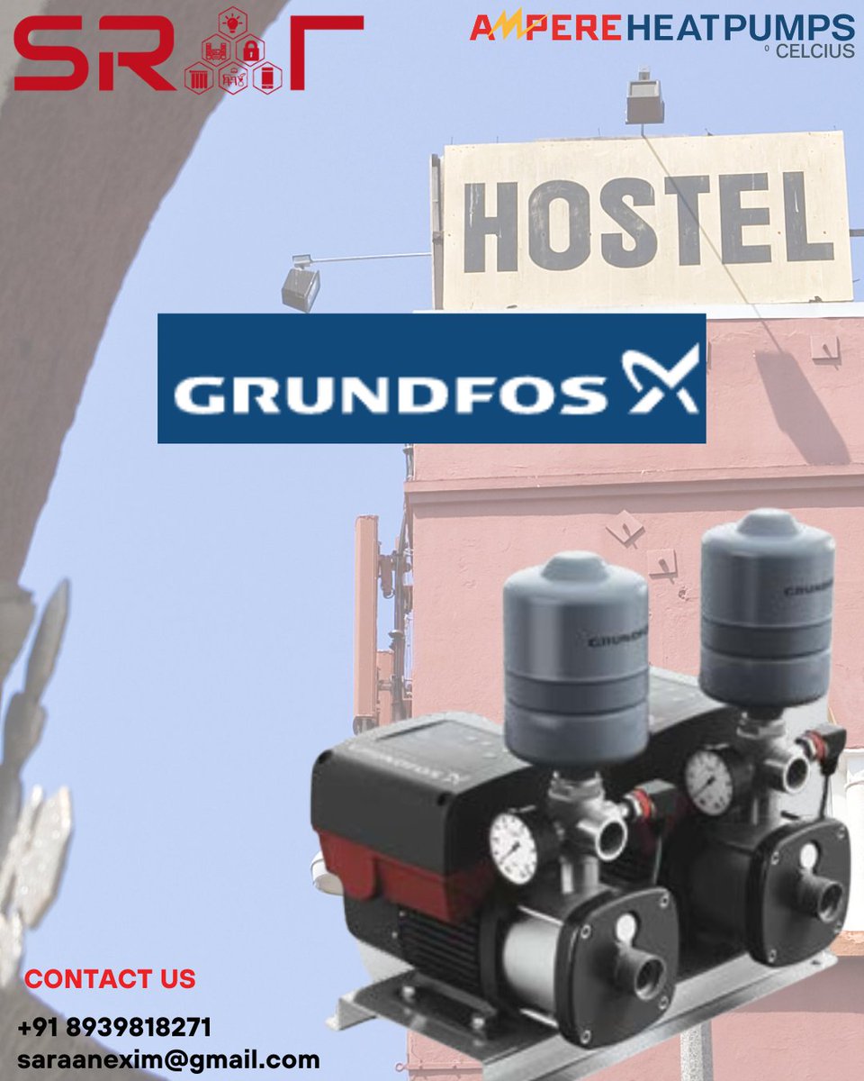 Experience Innovation: Introducing Grundfos Pump Series for Hostels

#hostel #grundfos #PUMPS #heatpump #Innovations #gogreen #saveenergy #srat #BengaluruRural #koramangala #