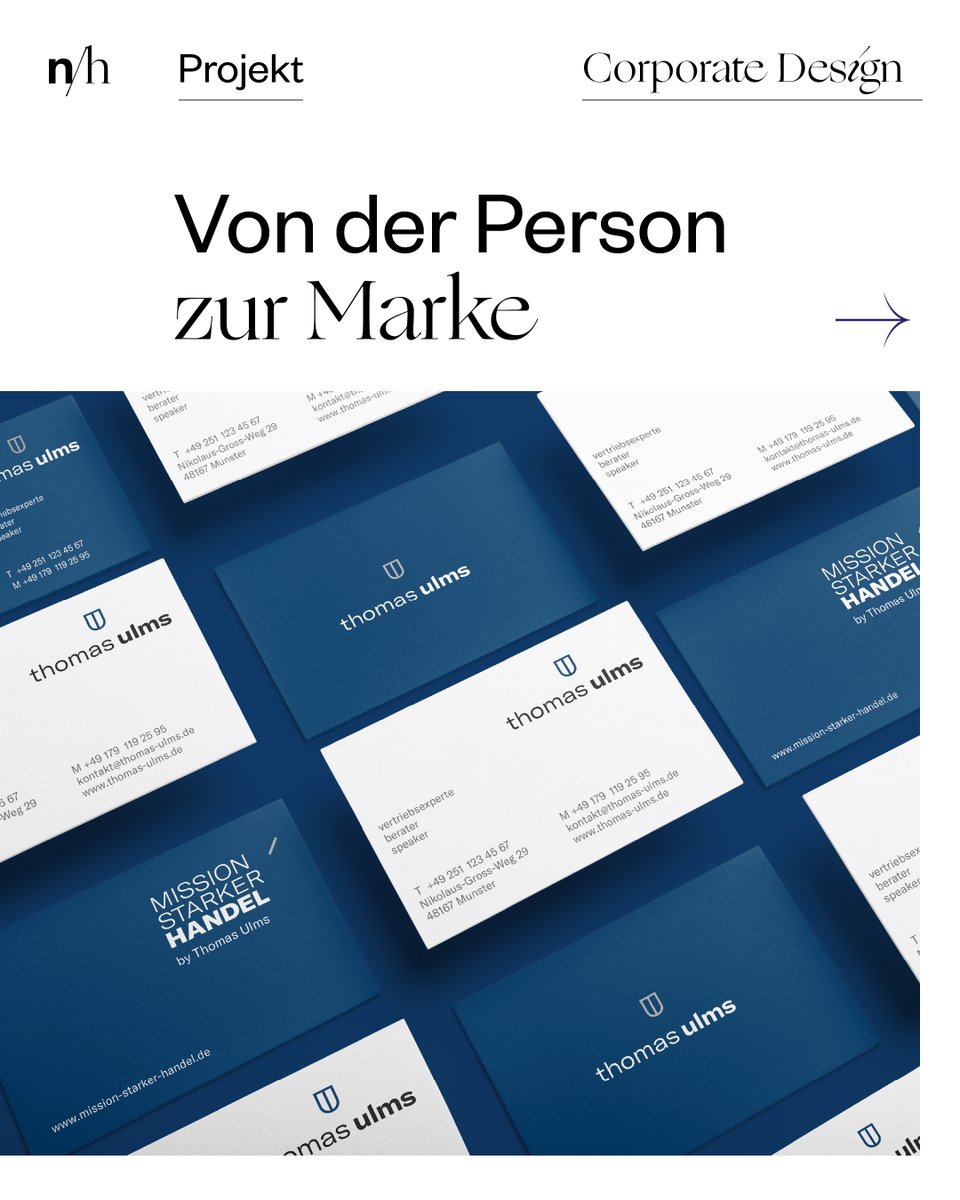 dirk_nolte's tweet photo. 🌟 Neugestaltung mit Charakter: 🌟  Personal Brand von Thomas Ulms, einem renommierten Impulsgeber, Mentor und Speaker,
#PersonalBrandRelaunch #ThomasUlms #CorporateDesign #BrandIdentity #Inspiration #Leadership https://t.co/xrIZSc7n6L