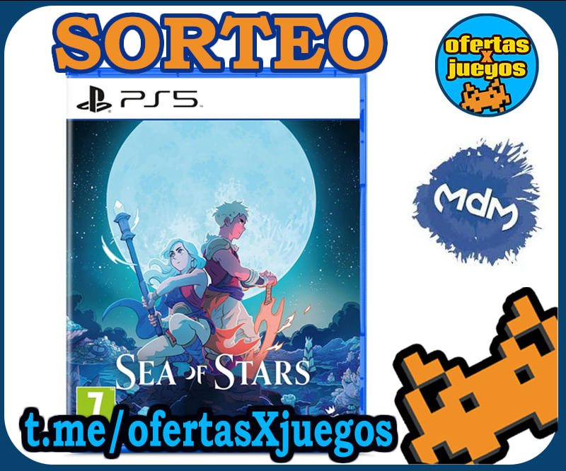 ⭐️⭐️⭐️MEGA SORTEO⭐️⭐️⭐️

LLÉVATE UNA COPIA DE SEA OF STARS PS5

✨ sigue a <a href="/MeridiemGames/">Meridiem</a>  y <a href="/ofertasXjuegos/">OFERTAS X JUEGOS</a> 
✨ RT a este Tweet
✨ Menciona a un amigo 

Hasta el martes 14 a las 00 horas.
Ganador el miércoles 15. No cuentas sorteo. Solo España. #SeaOfStars