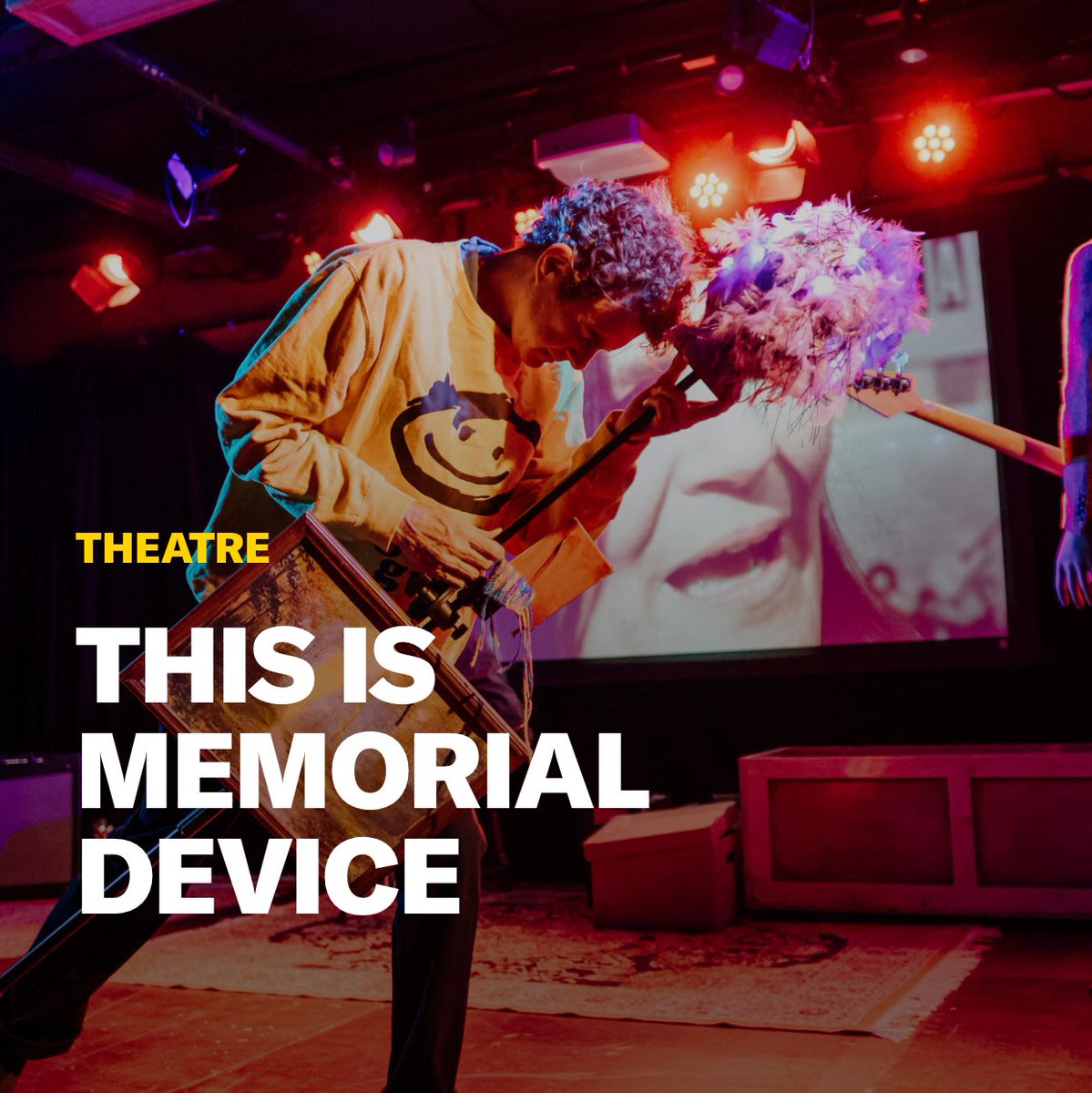 I went to see this last night <a href="/RiversideLondon/">Riverside Studios</a> Only a few performances to go…but go if you can. @phigster was amazing 🤩 😘 #ThisIsMemorialDevice Bravo everyone involved ❤️