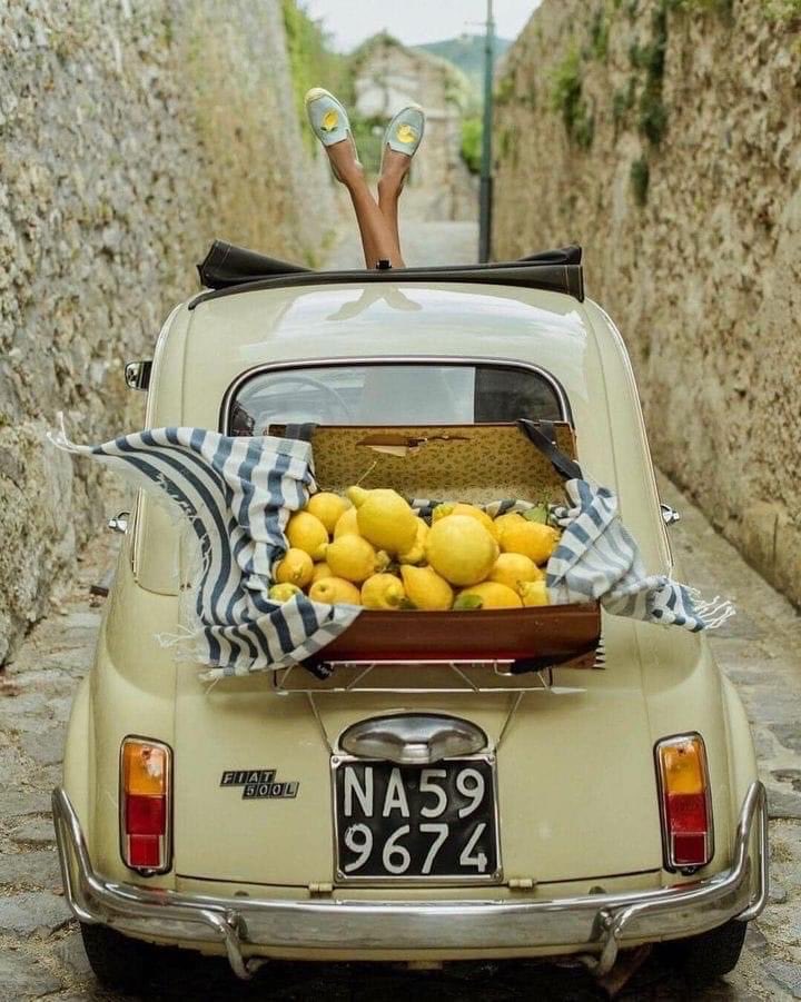 #FiatFriday When live gives you lemons 🍋 make limoncello 🥂🇮🇹