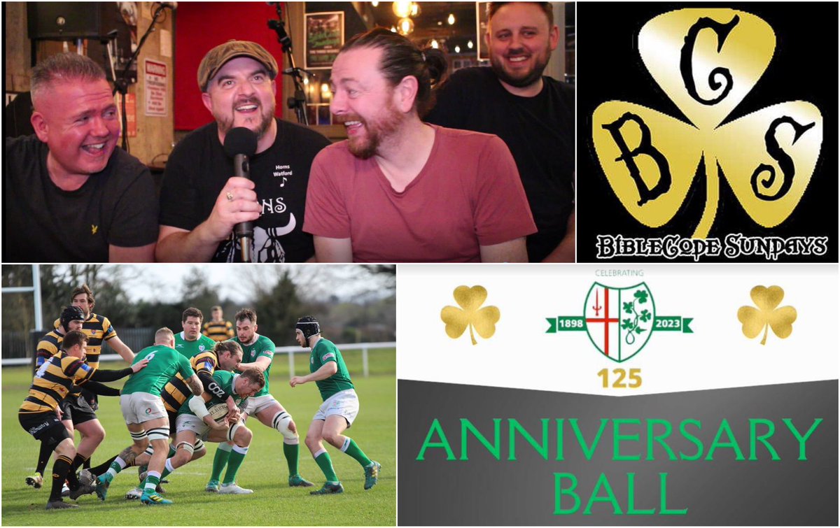 ☘️☀️ We can’t wait to play at The @GeeseRugby 125th Anniversary Ball tonight (Fri 10 May) at The @HazelwoodCentre, Sunbury! This is a ticket only event & we’ll be on stage from 9pm! Come on you Irish! 🪗🏉