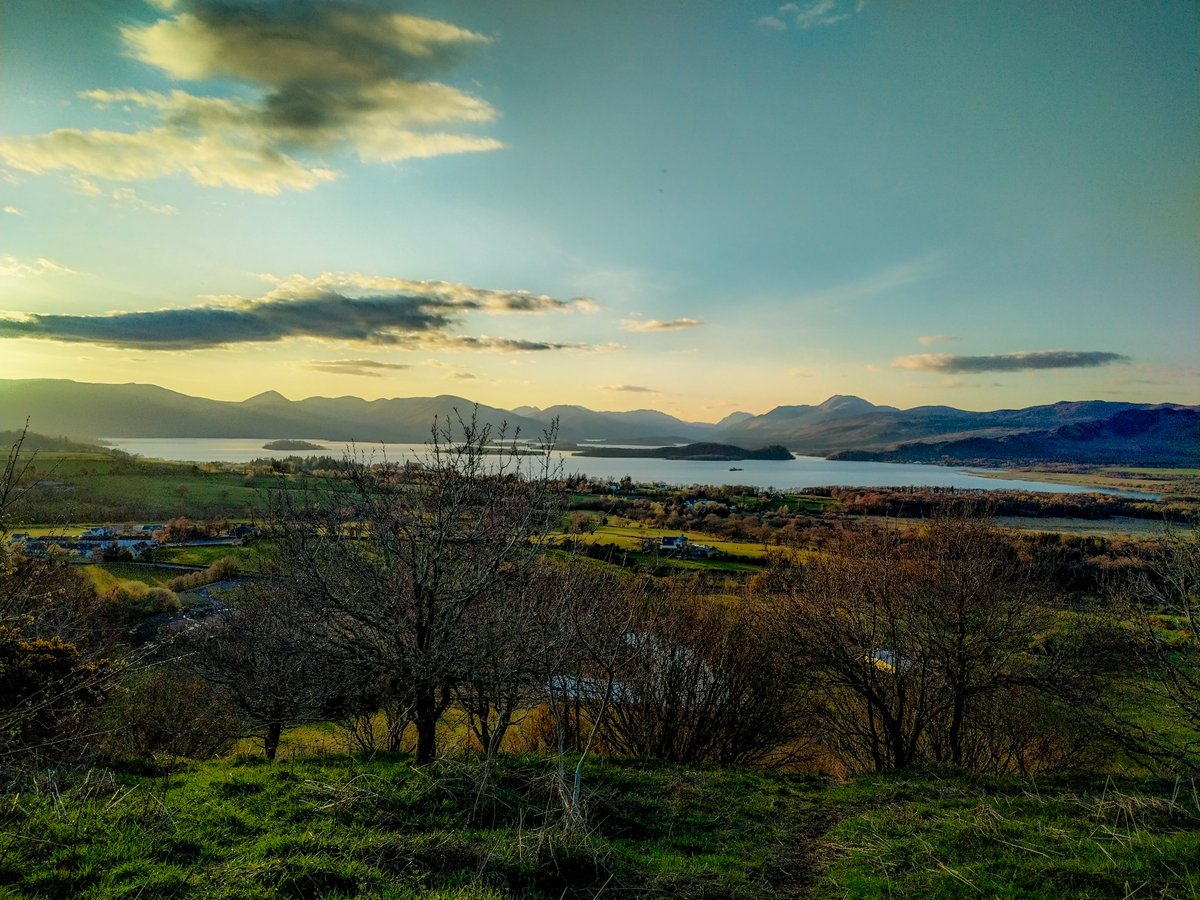 Views of the Trossachs.