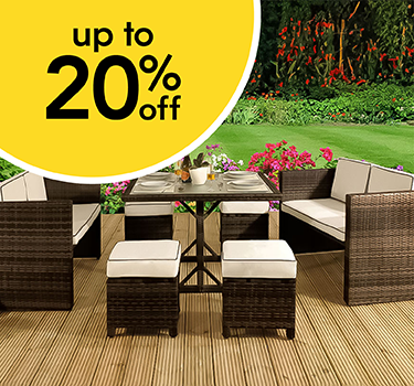 Playing in the sun just got better! 😎 
Awesomely amazing day of the year peeping through @LoveWilko. Make it more enjoyable with our huge range of garden furniture. 
Plus, irresistible discounts are waiting for you! 🌞💺🎉