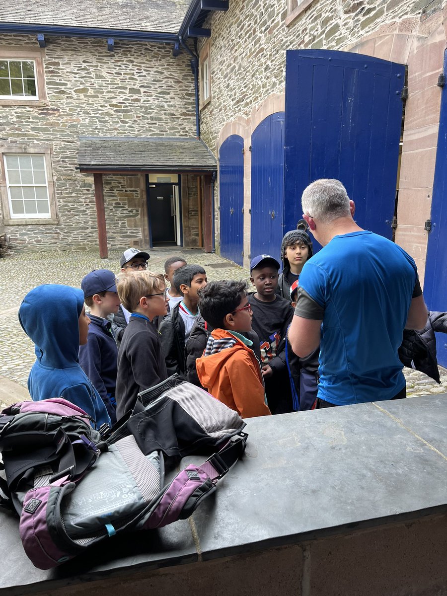 After a hearty breakfast group 2 are off in search of the elusive Glenridding Griffin