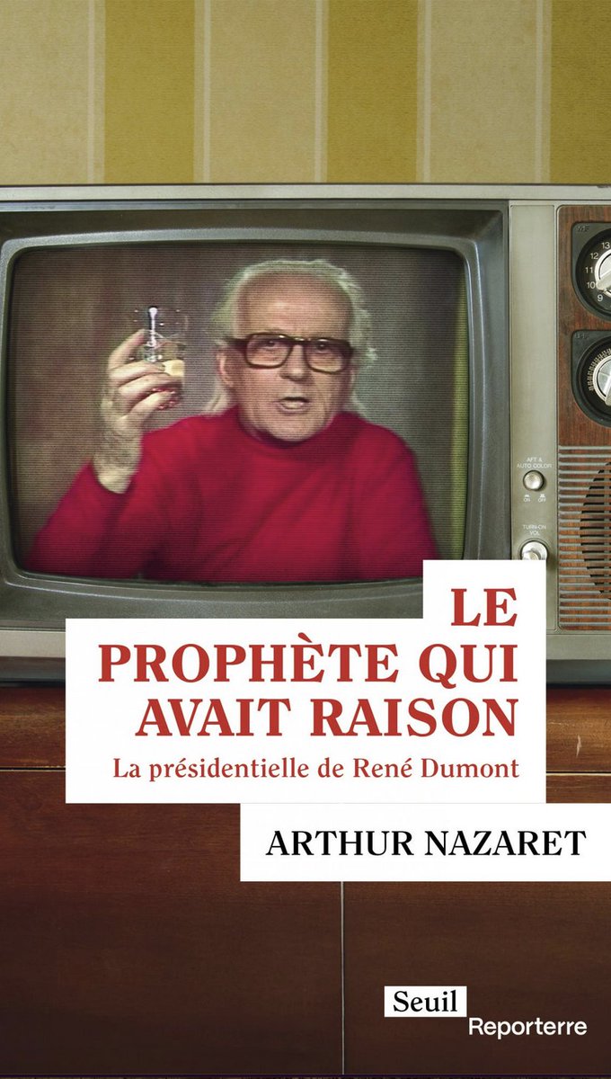 Jour de sortie !
Le livre "retrace avec panache une épopée fulgurante"
Très honoré des 3 "T" de <a href="/Telerama/">Télérama</a>
"Bourré d’informations, bien écrit, souvent drôle" - <a href="/Le_NouvelObs/">Le Nouvel Obs</a> (via <a href="/ericaeschimann/">eric aeschimann</a>)
Une campagne "sur des thèmes qui seraient toujours d’actualité" - <a href="/LeHuffPost/">Le HuffPost</a> #Dumont