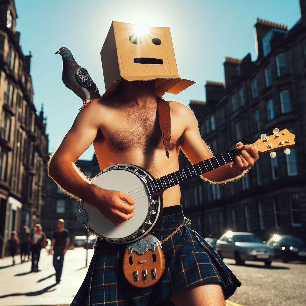 Kilts oan, Taps aff 🫡 1 week tomorrow and @boxoftrashmusic hit Edinburgh to support Sheffields finest @MatildaShakes, time tae start snapping up they tickets 🎟 universe.com/events/matilda…