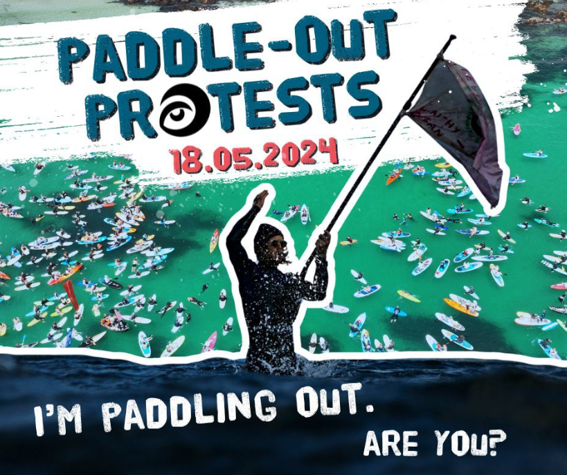 Raise your voice and stand up against sewage pollution by joining a Surfers Against Sewage paddle-out protest on Saturday 18th May 🏄🪧  

Find your nearest protest👉sas.org.uk/water-quality/… 

@WTWales @sascampaigns