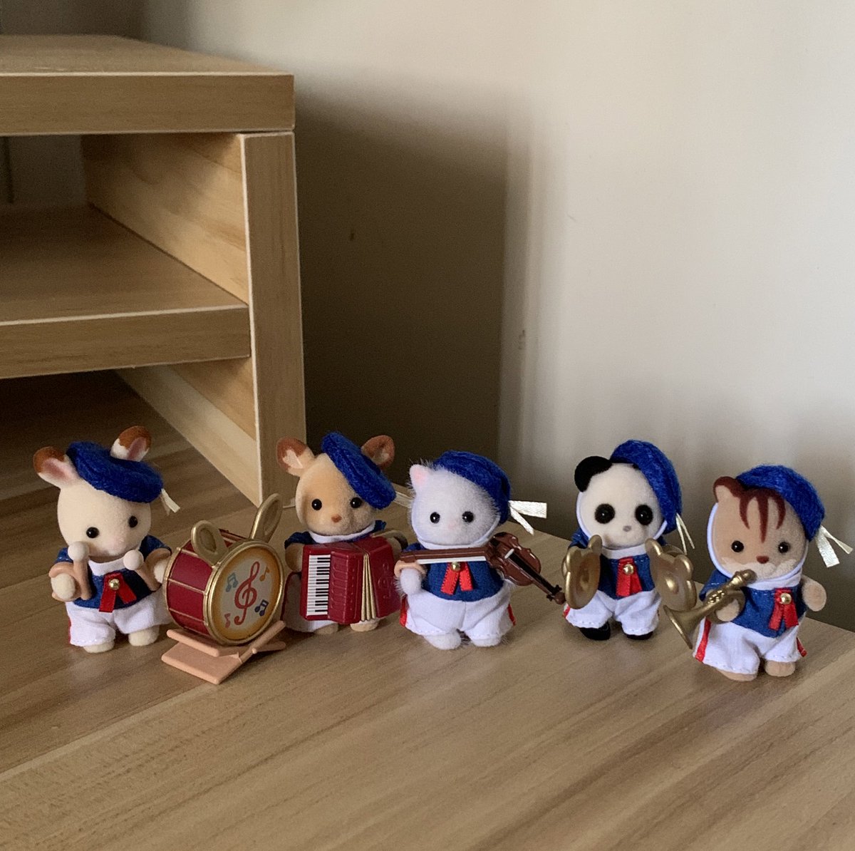 the tiniest marching band is here ✶⋆.˚꩜ .ᐟ
