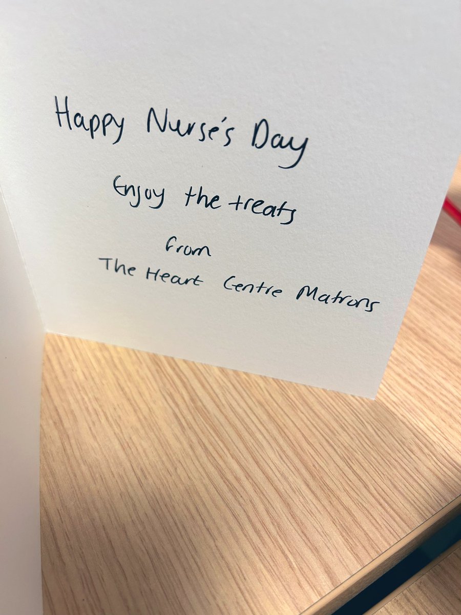 Thankyou Matrons ❤️ #NursesWeek2024 #NHS #UHNM #theheartcentre #teamhearts #ward220 #cardiology #proudtocare @KatieCheadle1