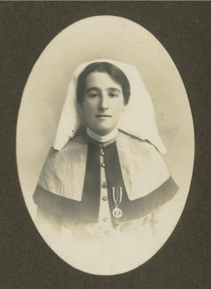 Happy #InternationalNursesDay  This is Hillingdon Sister Rosina Hook. She served on the front lines during WW1 For her bravery she was awarded the Royal Red Cross and QARANC medal.