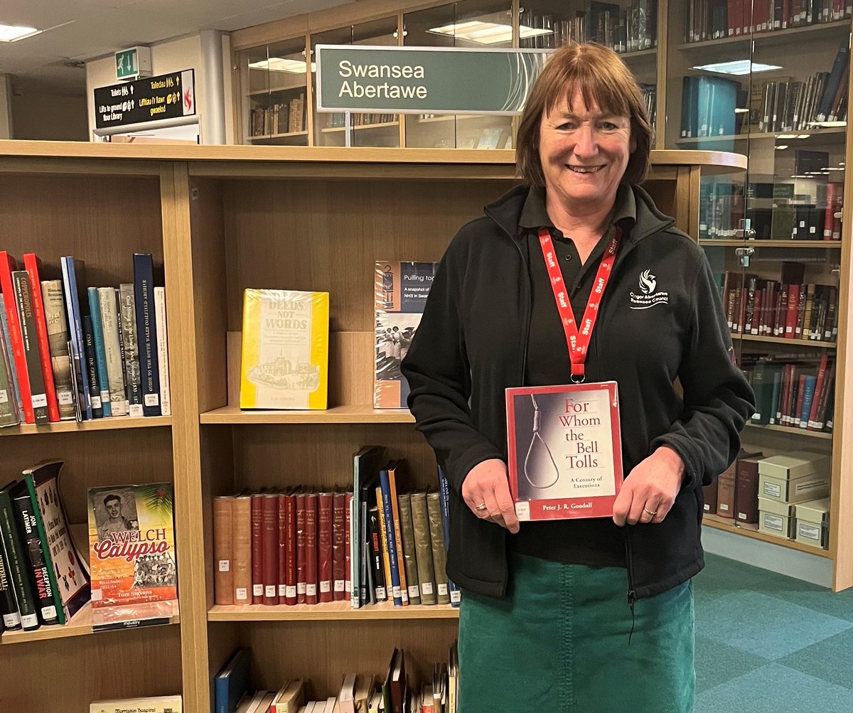 #Swansea Prison Library’s book for #LocalHistoryMonth is; 'For Whom the Bell Tolls' by Peter J.R. Goodall Check out the local history section of your local library or you can request books from other libraries and pick them up in a library near you. swansea.gov.uk/libraries