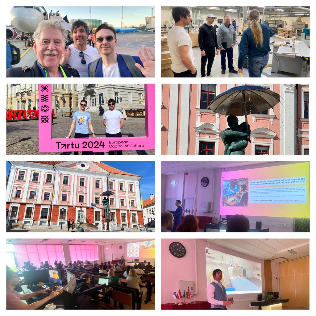 Honoured to share our work in Tartu, Estonia with @IanNairn & @s_spence10 at the #Baltics Vocational Conference 2024 in Estonia 🇪🇪 Highlighting how AI can reduce teacher workload & boost creativity. Focusing on tech that enhances crucial human skills.

#loveourcolleges #loveFE