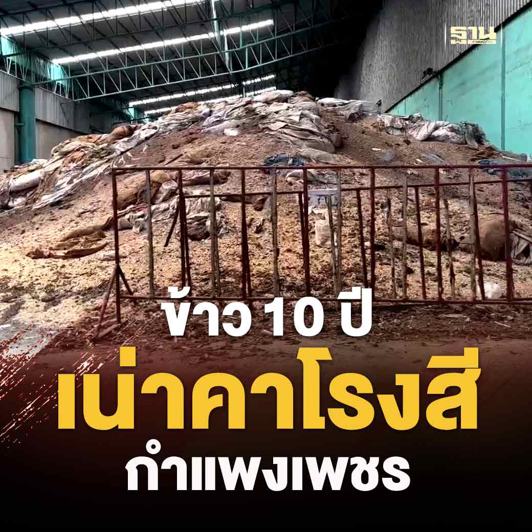 เปิดภาพ #ข้าว10ปี จาก '#โครงการรับจำนำข้าว' เน่าเสียคา 'โรงสีสิงห์โตทองไรซ์คอปอเรชั่น' จังหวัดกำแพงเพชร ด้าน 'เจ้าของโรงสี' เผยยื่นเรื่องถึงรองนายกฯภูมิธรรม ขอให้องค์การคลังสินค้าออกมารับผิดชอบ พร้อมกับฟ้องศาลปกครองเพื่อเรียกค่าเสียหาย thansettakij.com/business/trade…