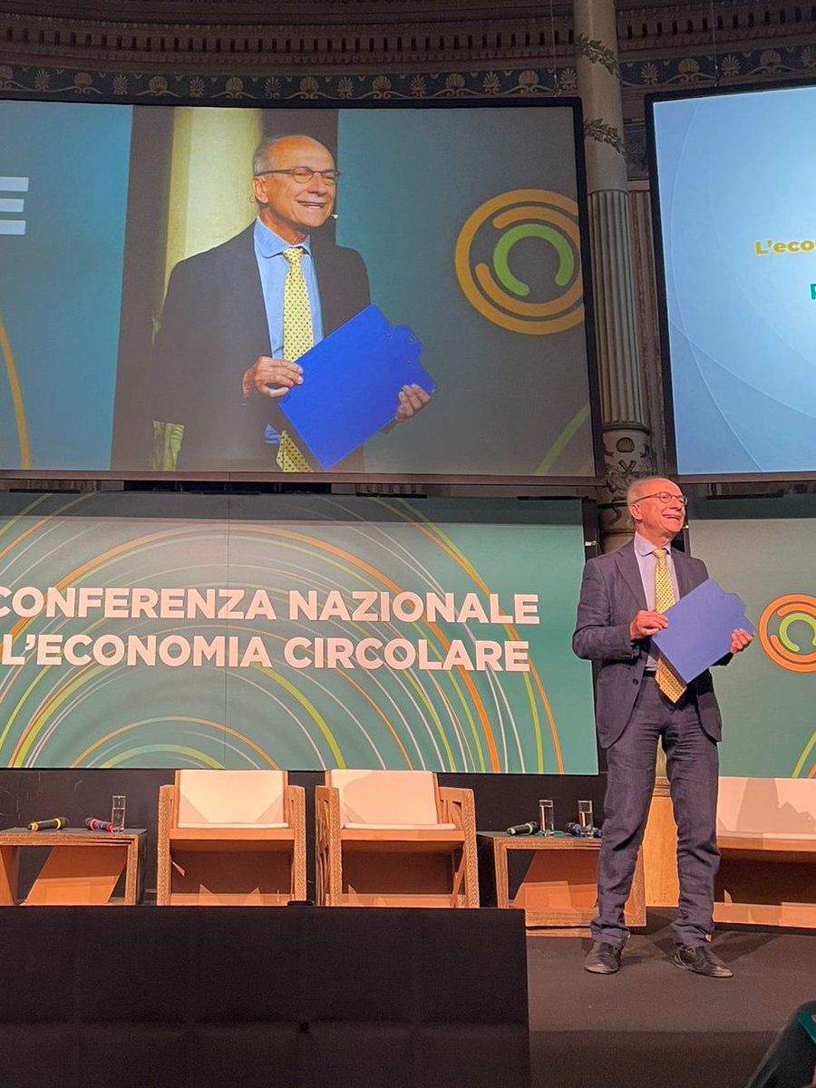 #CEN2024 Lo dicono i dati, una larga maggioranza delle PMI, i due terzi, stanno già investendo nell' #economiacircolare perché in linea con il loro obiettivi