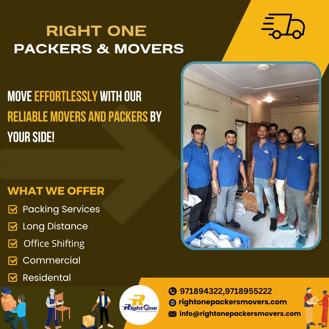 Experience a seamless and budget-friendly move with Right One Packers & Movers.

Contact us for all your relocation needs! 📦✨

#moversandpackers #storage #goods #logistics #Packers #viral #relocation #customer #shifting