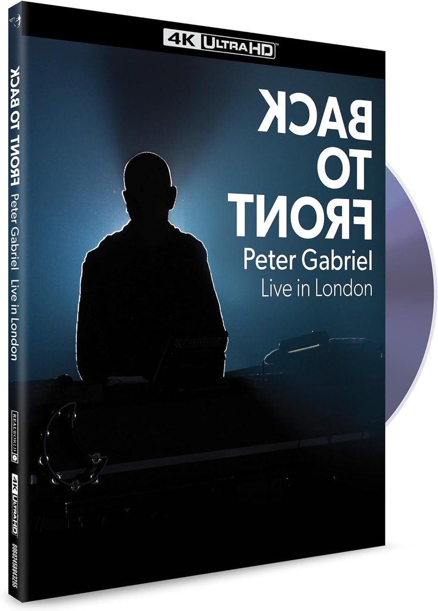 Peter Gabriel: 'Back To Front' concert film in 4K Ultra HD (Blu-ray) comes out #TODAY #10May #PeterGabriel @itspetergabriel - ALL DETAILS HERE: horizonsradio.it/2024/04/26/box…