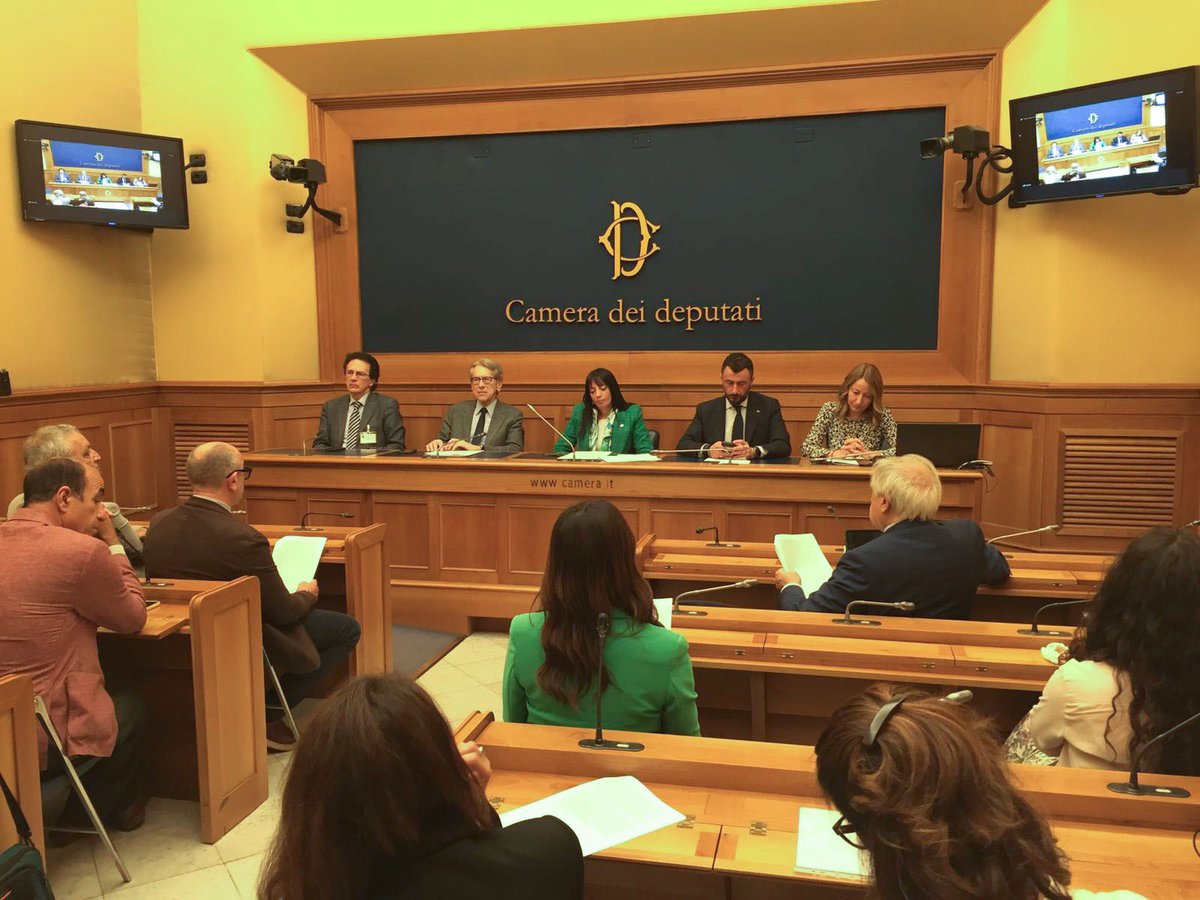 2-The conference was organized in response to the #Italian Parliament’s majority declaration supporting the Iranian people’s struggle for freedom and democracy against the religious dictatorship in #Iran. 
#FreeIran #Time4FirmIranPolicy #BlacklistIRGC