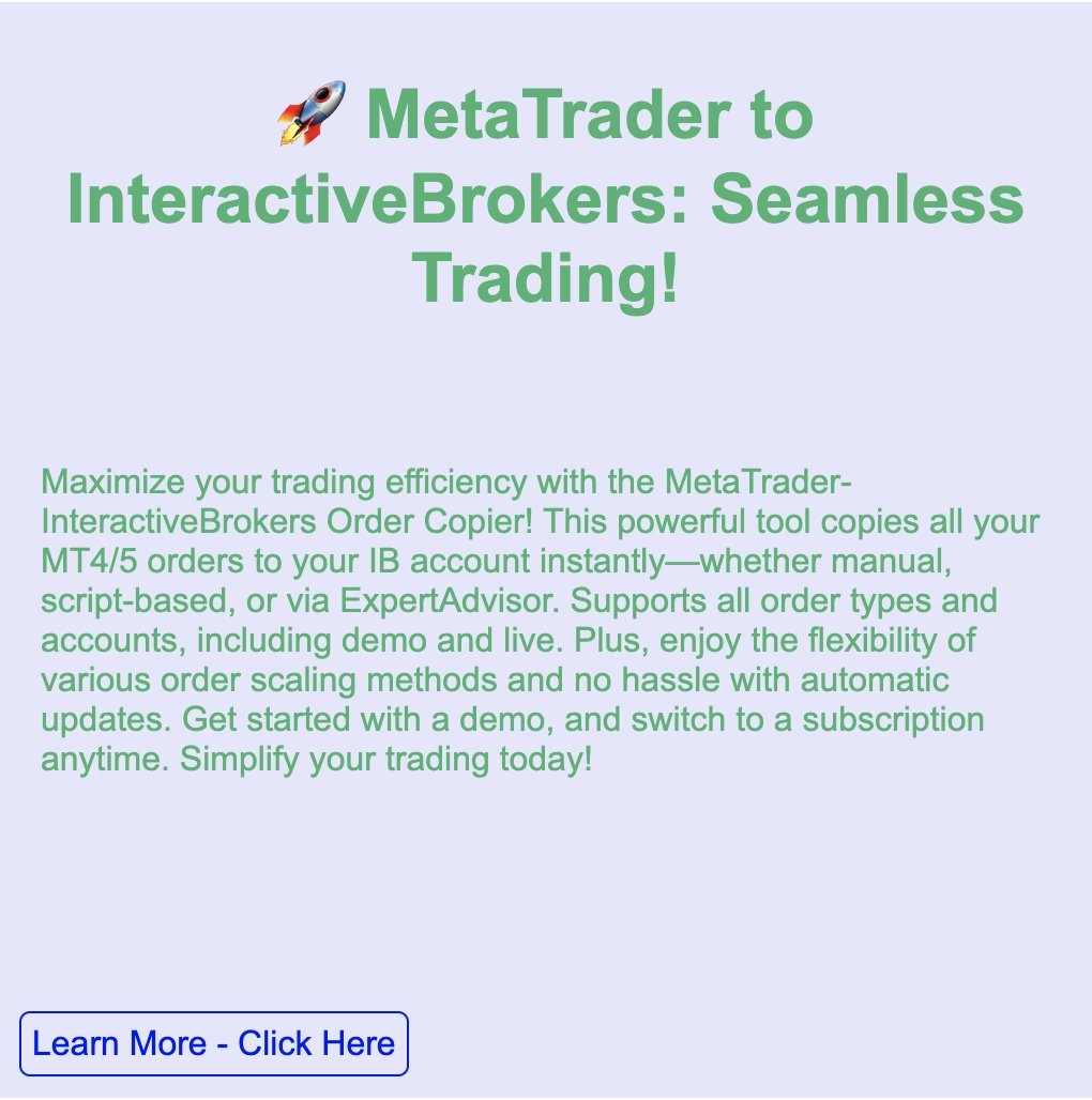 #SeamlessTrading #TradingEfficiency #OrderCopier #MT4 #MT5 #ExpertAdvisor #ForexTrading #TradingAutomation #FinancialMarkets #TradeEfficiency #DemoTrading #LiveTrading #TradingSolutions #InvestmentTools #MarketAccess #TradingPlatform 🚀 xploroom.com/5198 📊