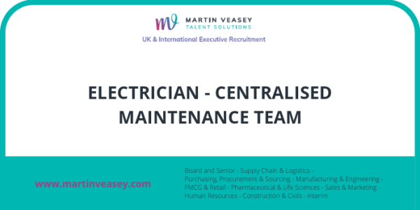 Get in touch! ELECTRICIAN - CENTRALISED MAINTENANCE TEAM. (DAYS 8 AM-4/4 30pm) Want to find out more? Visit our website below #Hiring #Electrician #MaintenanceTeams #ElectricalMaintenanceJobs #ElectricalJobs #HeavyIndustry tinyurl.com/2c5mo5em