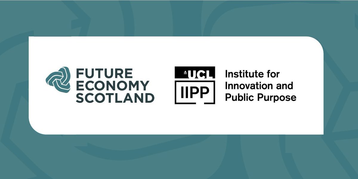 We are delighted to be partnering with @MazzucatoM @IIPP_UCL to develop a mission-oriented industrial strategy for Scotland We will publish our first output on this soon – and another report will follow later this year 👀 futureeconomy.scot/press/4-future…