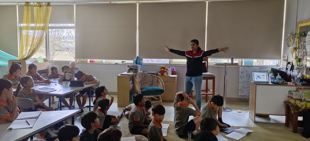 Our Grade 3 learners had a special session with Ms. Nandana, a Green Building Consultant, learning about Earth's natural resources. Exciting insights included her involvement in planning Kempegowda International Airport-T2! #SISLearns #ibpyp #pyp #ibschool