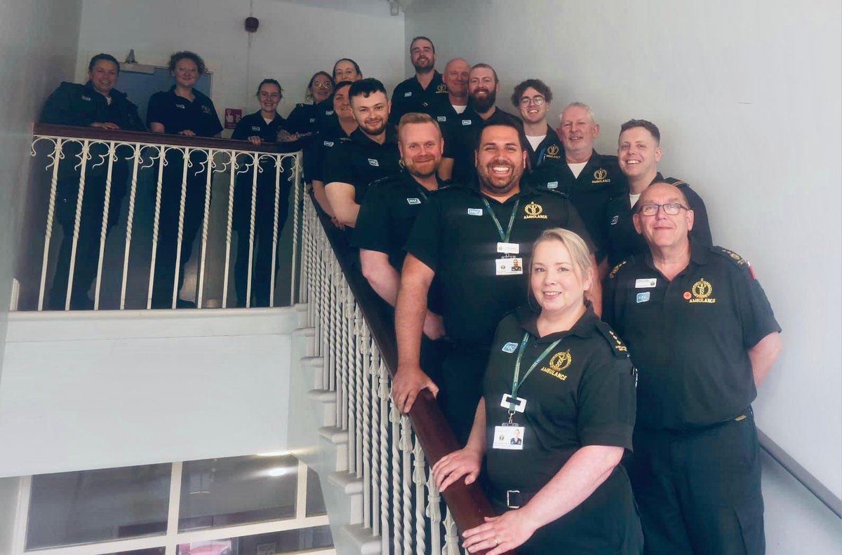 This enthusiastic and motivated group of clinicians spent 3 weeks at NIAS HQ, finishing 24th April, under the tutelage and guidance of our Clinical Training Officers to introduce them to NIAS and prepare them for their operational roles. Read more: nias.hscni.net/welcoming-new-…