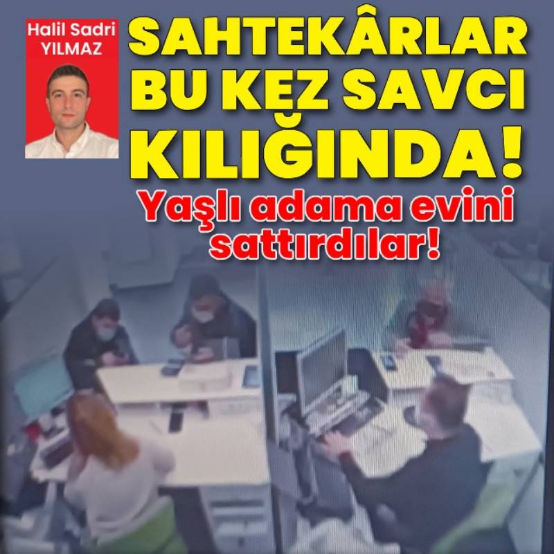 2022 yılında kendilerini 'Cumhuriyet Savcısı' olarak tanıtıp 83 yaşındaki Mümin T.'den önce 19 bin dolar ve 79 bin lira para alan ardından da Bodrum'daki villasını sattırarak 2.5 milyon lira değerinde dolandıran 3 sanık hakkında en üst sınırdan 15 yıl hapis cezası verildi