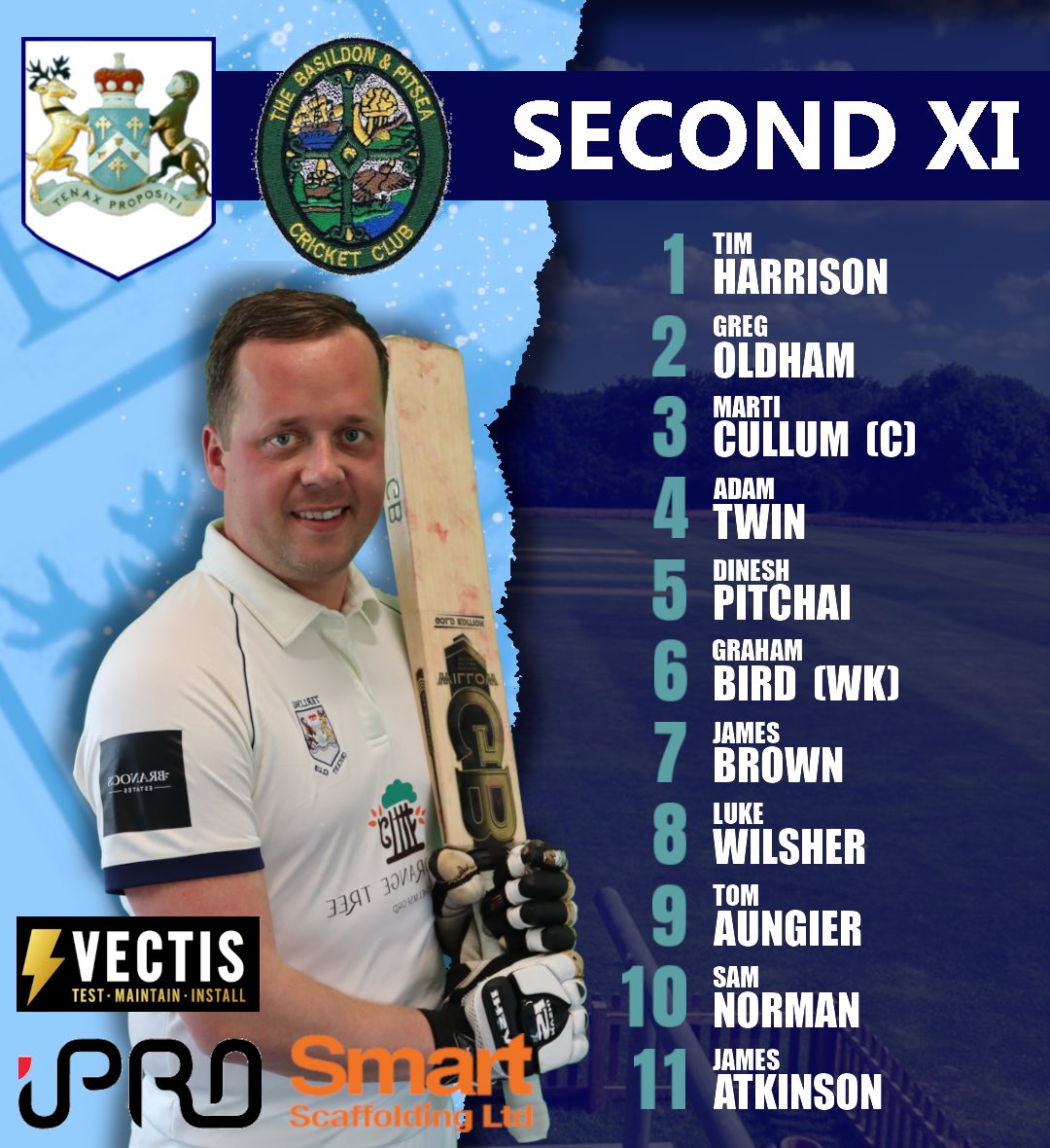 Terling Cricket Club ๐ (@terlingcc) on Twitter photo Tomorrows teams for the 2nd round of league fixtures, both sides looking to make it 2/2!
1s away to <a href="/AythorpeCricket/">Aythorpe Roding CC</a>
2s home to <a href="/BandPCC/">Basildon & Pitsea Cricket Club</a> 3s
Go well chaps ๐ค๐ Tomorrows teams for the 2nd round of league fixtures, both sides looking to make it 2/2!
1s away to <a href="/AythorpeCricket/">Aythorpe Roding CC</a>
2s home to <a href="/BandPCC/">Basildon & Pitsea Cricket Club</a> 3s
Go well chaps ๐ค๐