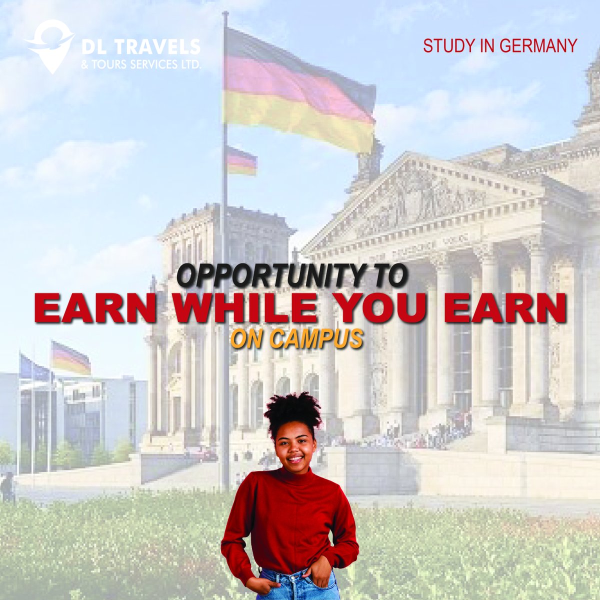 DirectLinkTrav1's tweet photo. Public universities have minimal or no tuition fees,
and the country is a hub for innovation and research.  But it's not just about academics! Studying abroad opens doors to cultural exchange, career opportunities in Europe, and lifelong memories.  #Germany #StudyAbroad https://t.co/2B8OMNMFF4