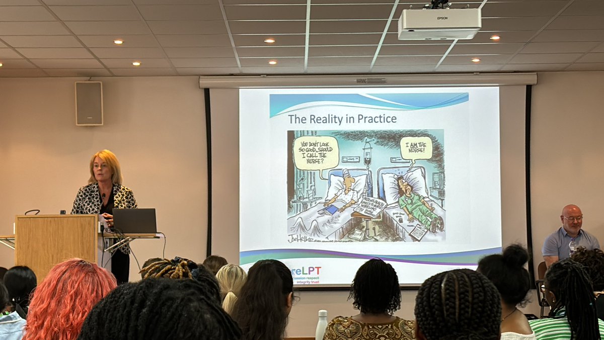 <a href="/annesco86461641/">Dr.Anne Scott</a> #LPTIND24 <a href="/LPTnhs/">Leicestershire Partnership NHS Trust</a> #OurNursesOurFuture #NursesDay  On her nursing career- leadership, curiosity, asking why for everything 🙌🤩