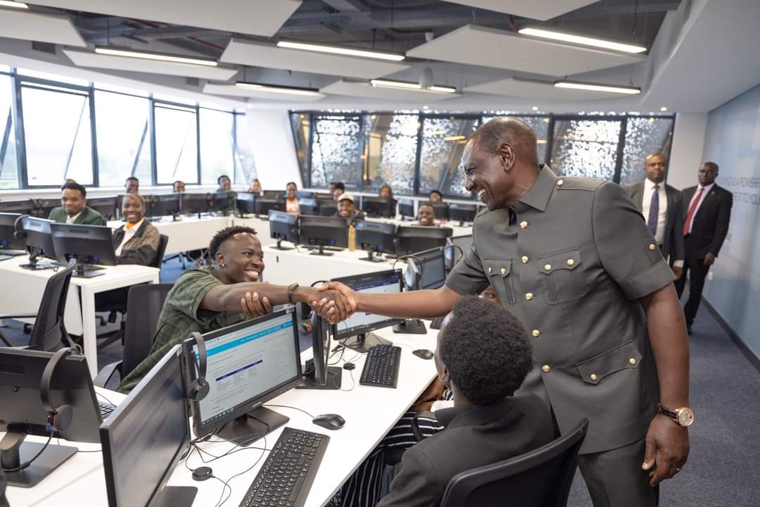 Information and Communication Technology (ICT) for youth employment is crucial. H.E. President @WilliamsRuto's Call Center International Global Contact Center launch at Tatu City, Kiambu County, underscores Kenya's burgeoning potential as a leading hub for Business Process…