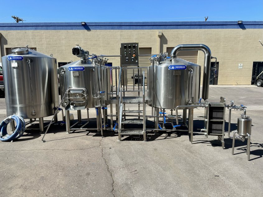 Cassman 7bbl brewhouse system. Are you interested?