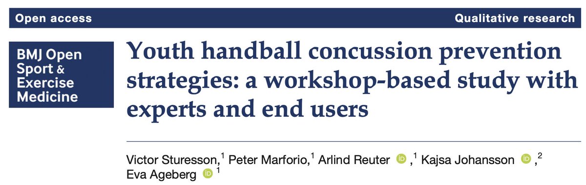 BMJOpenSEM's tweet photo. Today in our #PeekBehindStudy series!

Youth handball concussion prevention strategies with @EvaAgeberg 🤾 

👇🏼
https://t.co/p3qtMdV7k3

OA ARTICLE ➡️ https://t.co/pNFBUyvIUe

#WeAreBOSEM https://t.co/0U6ZAZRhkx