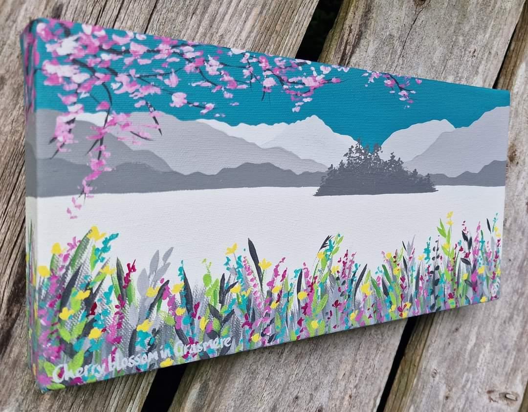 Morning folks, a little bit of 'Cherry blossom in Grasmere' to start your Friday 🌸 #grasmere #cherryblossom #lakedistrict #cumbria #art #painting
sammartinart.com