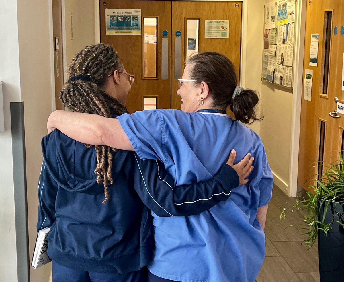 Ahead of #NursesDay we would like to thank all our amazing nurses. You are dedicated to our patients, our carers - and to each other. To all nurses at our Trust and across the NHS - and to everyone who works alongside them - thank you. 💙