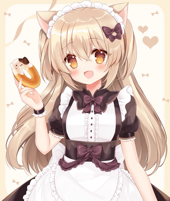 オリジナルとSkebで描かせていただいた絵#メイドの日 